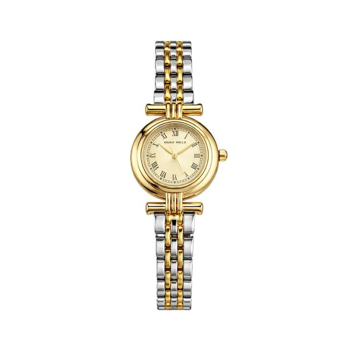 Gold Double Link Two-tone Watch