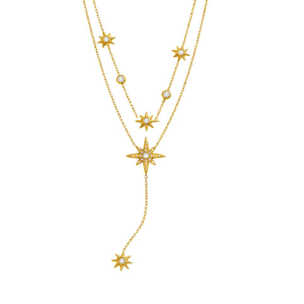 You Star Lariat Necklaces
