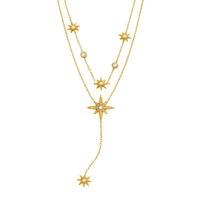You Star Lariat Necklaces