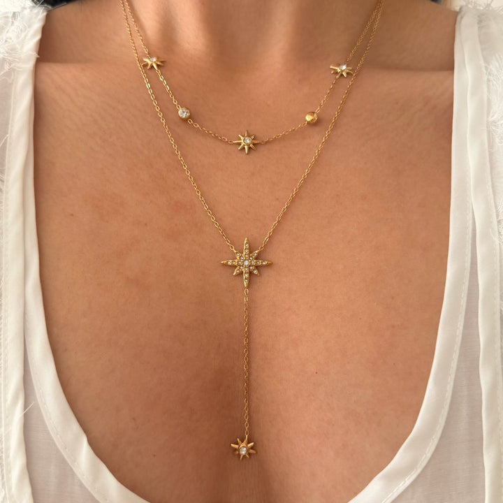 You Star Lariat Necklaces