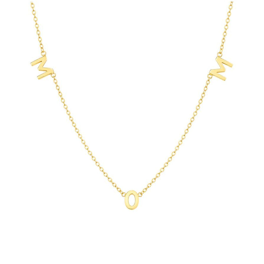 Dear Gold Mom Necklace