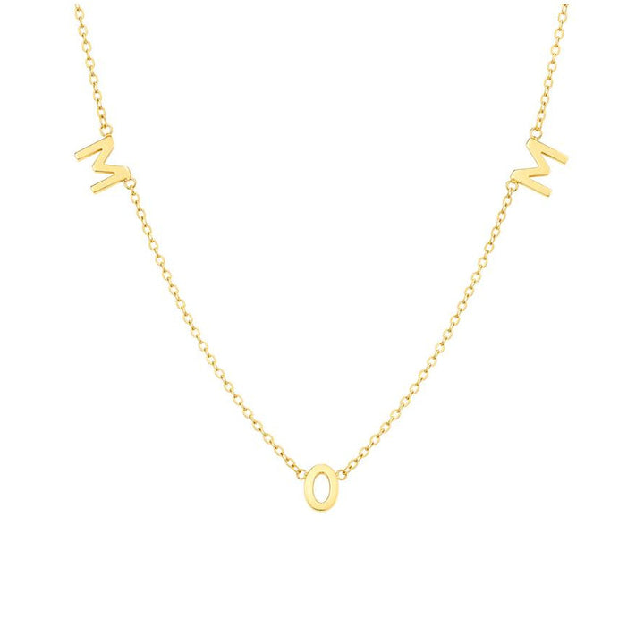 Dear Gold Mom Necklace