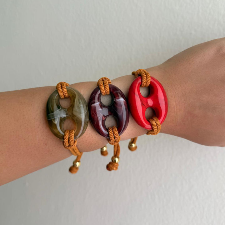 Yari Terra Button Bracelet