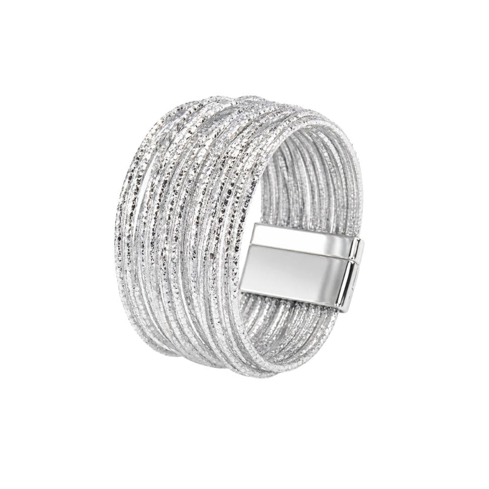 Annie Silver Multi-strand Bracelet