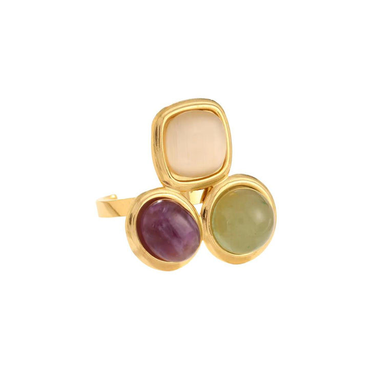 Any Gold Three-Stone Ring