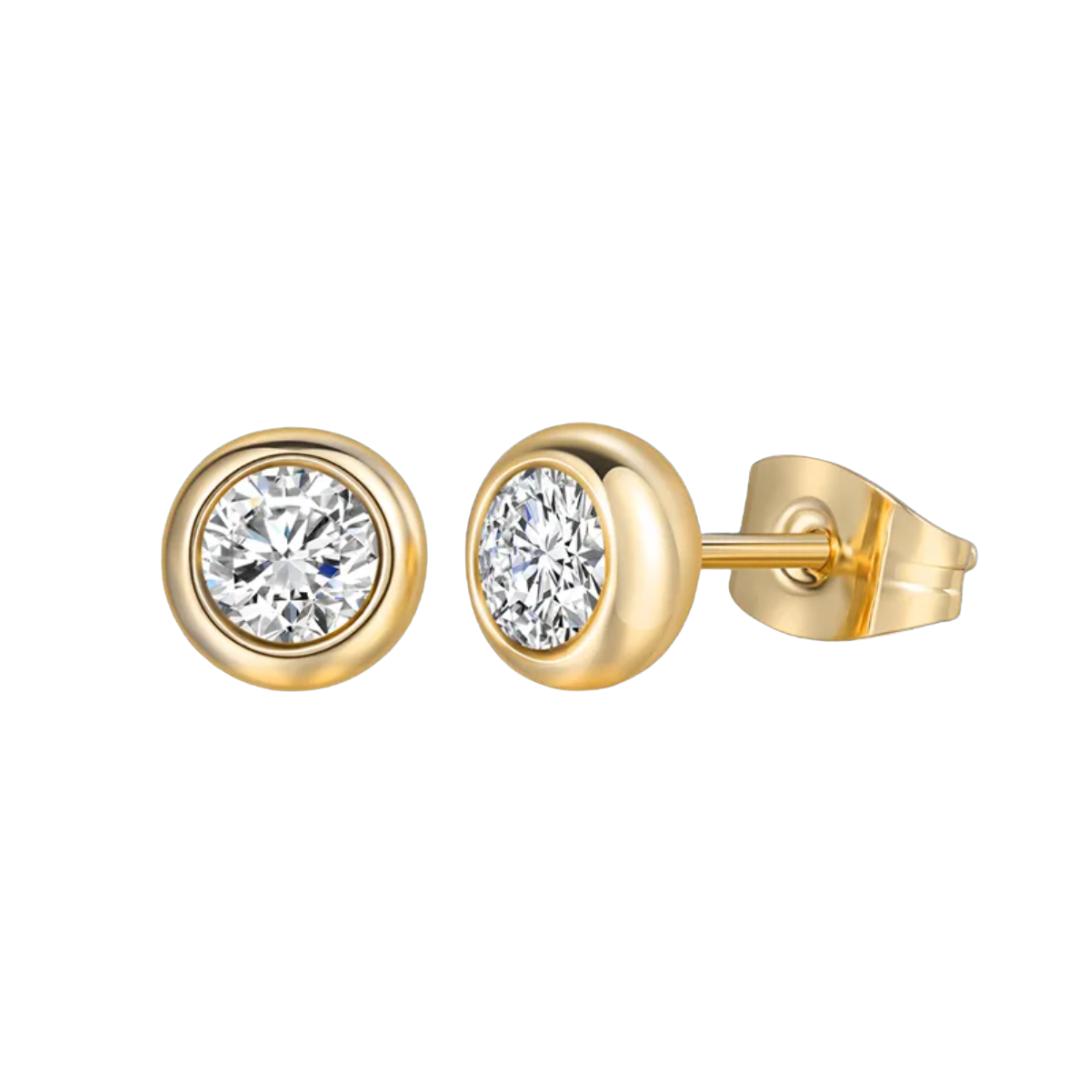 Daily Luxe Studs Moissanite