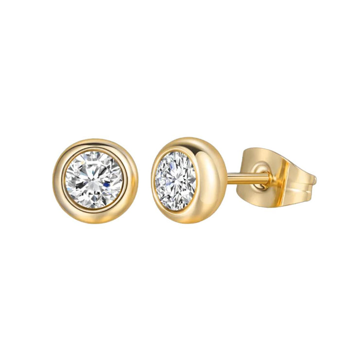 Daily Luxe Studs Moissanite