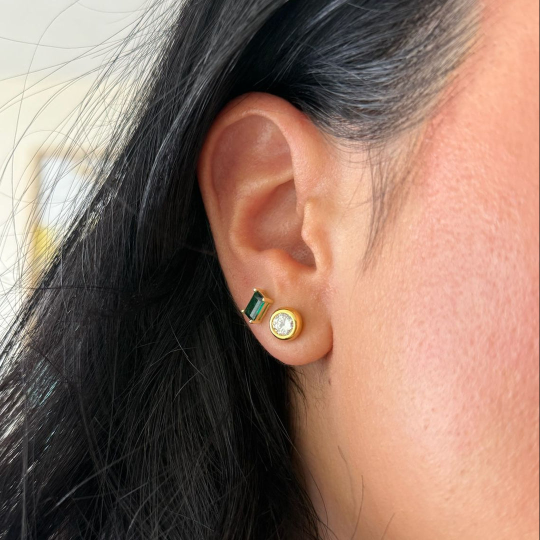 Daily Luxe Studs Moissanite