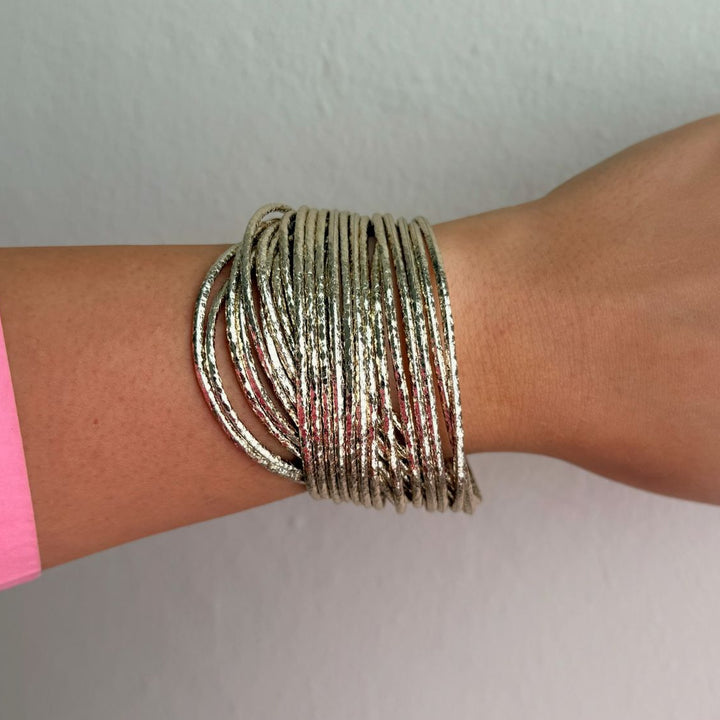 Annie Gold Multi-Strand Bracelet