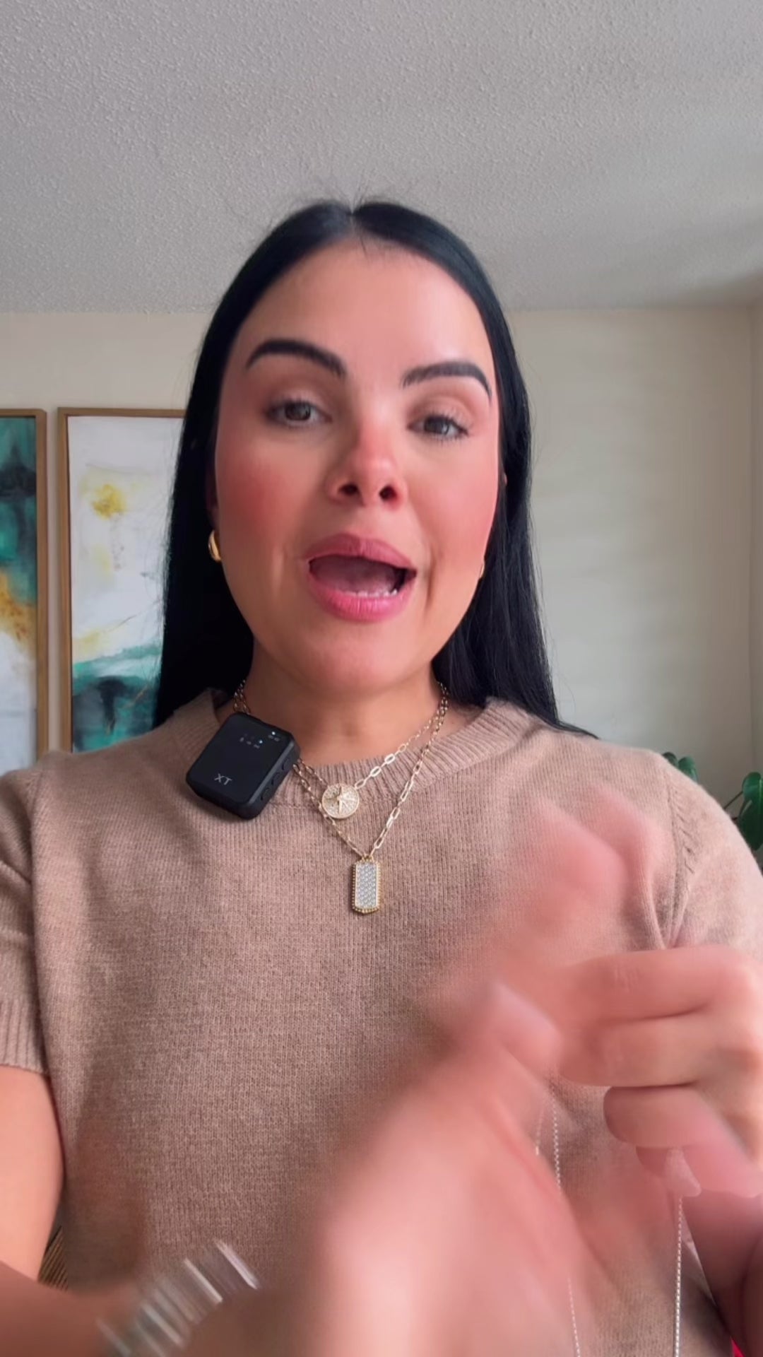 Rose Two Tone Necklaces