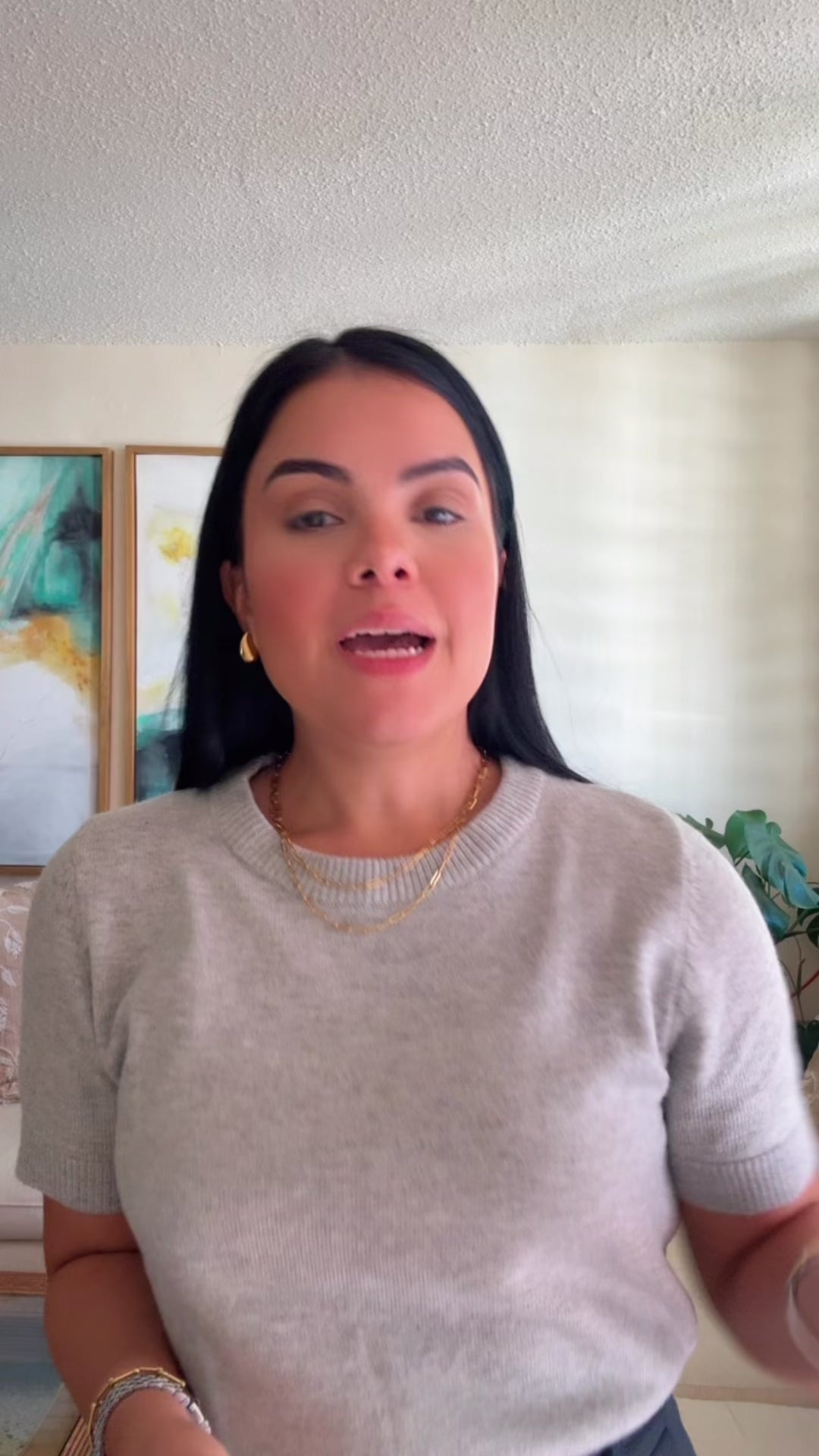 Collares de doble capa de oro Cami