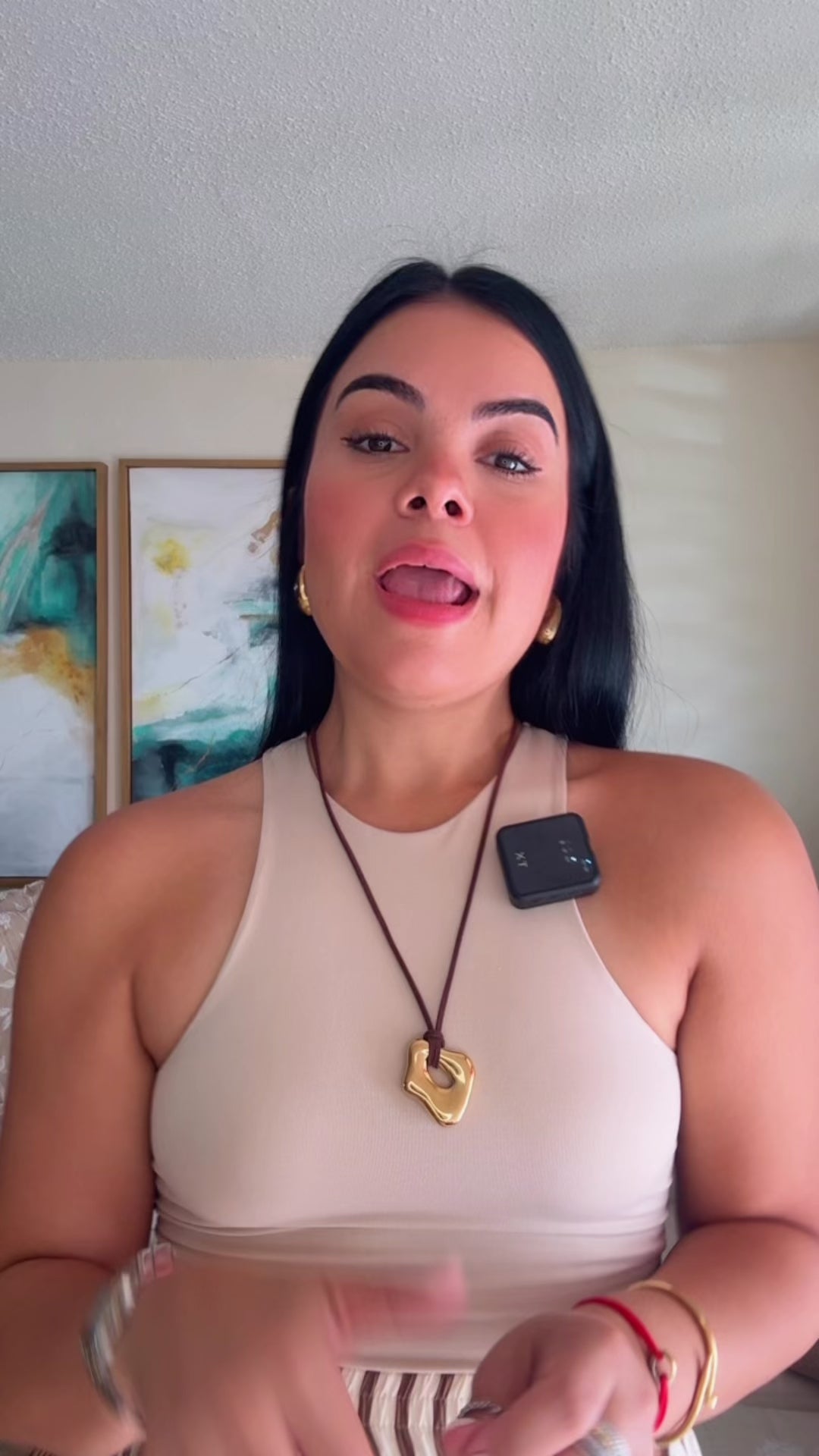 Nariz pavé de dos tonos Alex