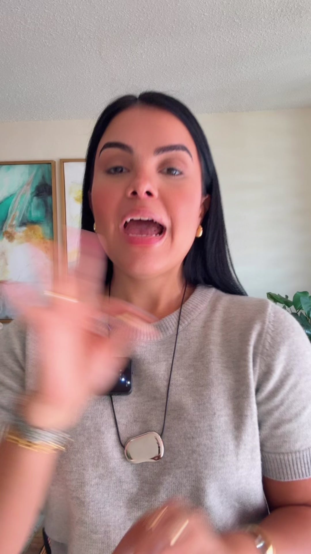 Pendientes Regina Green